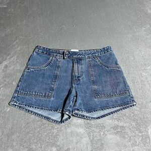 Vintage Y2K Gap Denim Shorts Womens 4 Tab Front Short Bareback